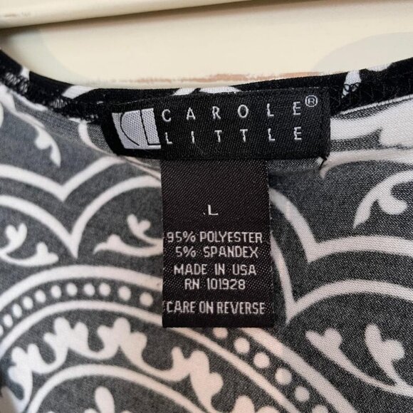 Carole Little Blouse Women's L - Picture 7 of 7